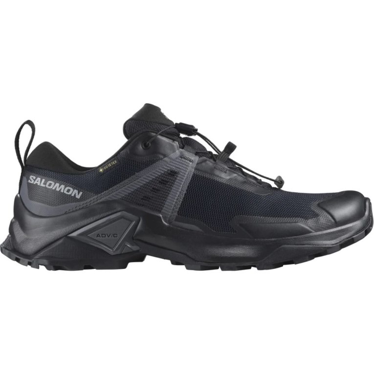 Tenis Senderismo Salomon X Raise 2 GTX Hombre Negros | MX UGWJ185